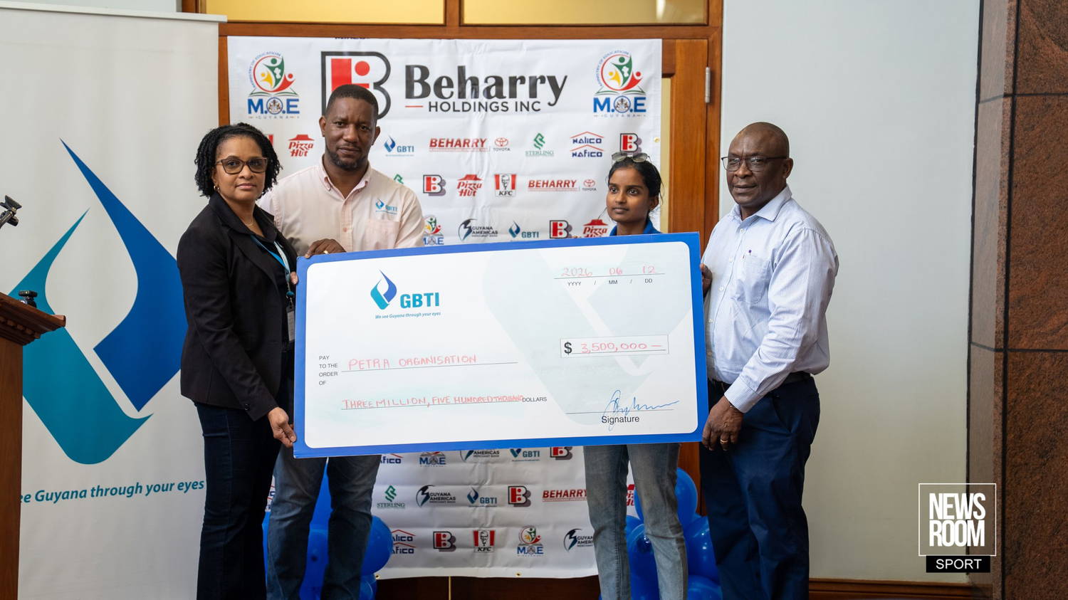 GBTI injects G$3.5M into Beharry Groups’ U-19 School T20 League
