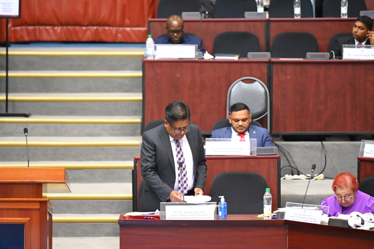 Minister Singh tables Loan Agreements in National Assembly