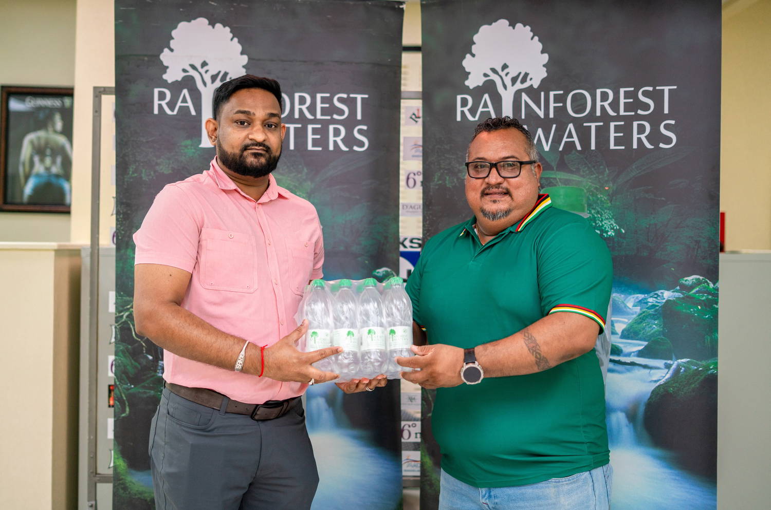 Rainforest Waters recommits as hydration partner for One Guyana T10 Tapeball Blast