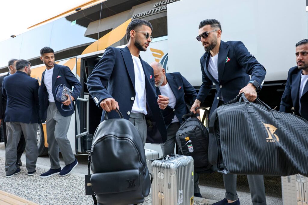 Iran World Cup team heads to Mexico as US visa row erupts