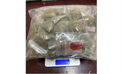 118 grams of Cannabis discovered at Westminster