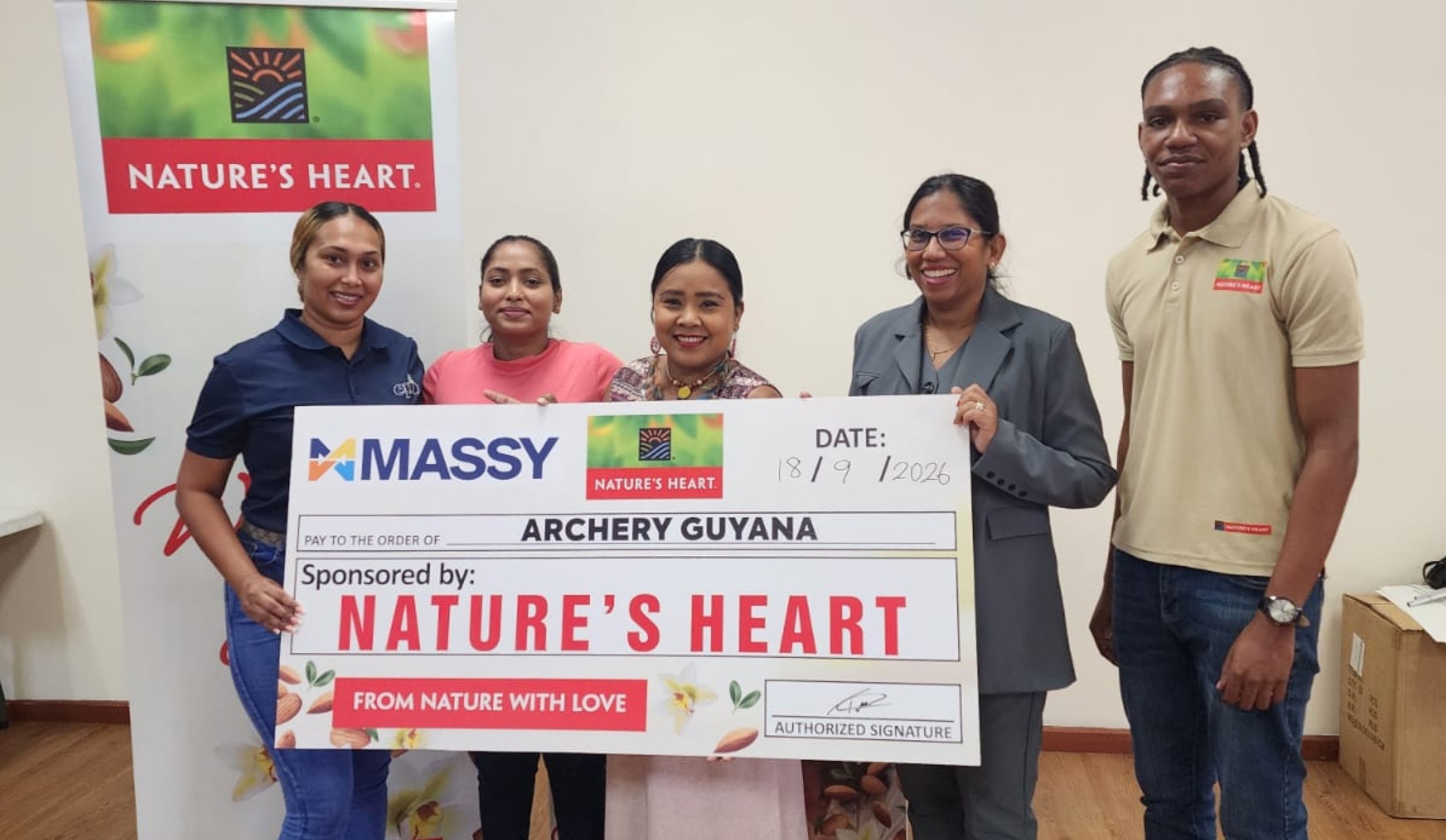 Landmark Lettering Nestlé brands back landmark Caribbean Archery Championships in Guyana ...
